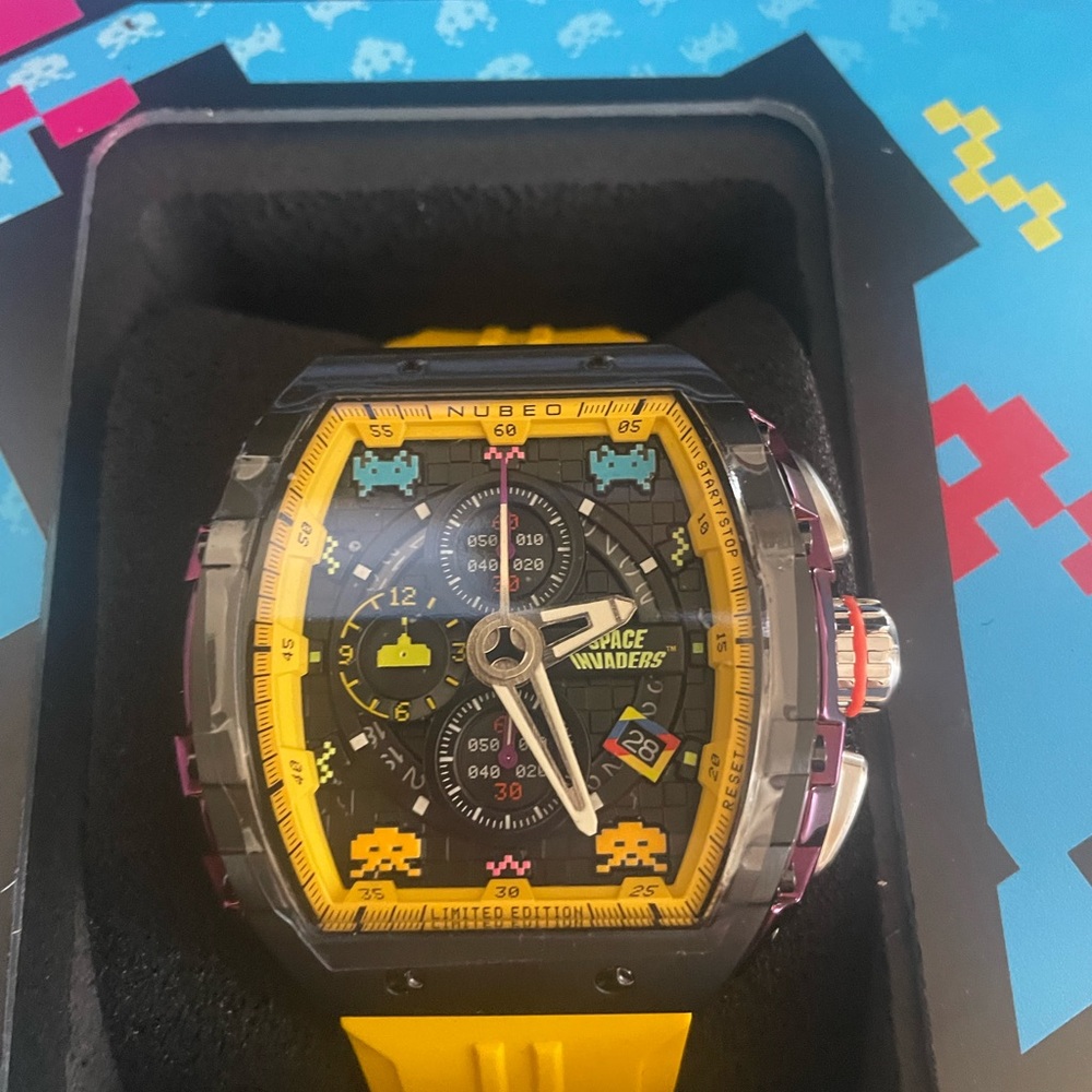 Space Invaders Watch